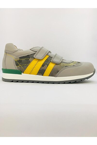 Ortopedia Ortopedik Deri Çocuk Spor Ayakkabı 215 - A.gri