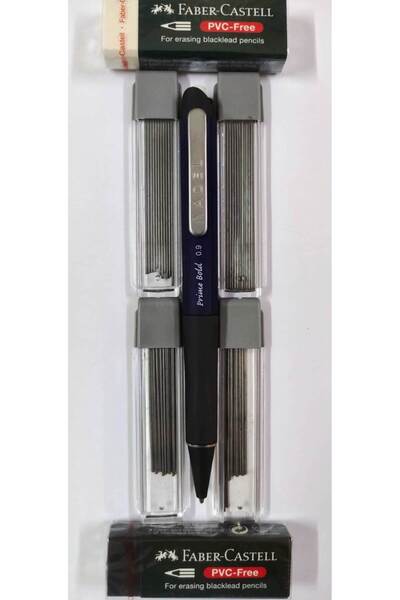 Adel 0,9 Uçlu Kalem Seti- 0,9 Mm Uçlu Kalem-prime Bold(UÇ VE SİLGİLİ)