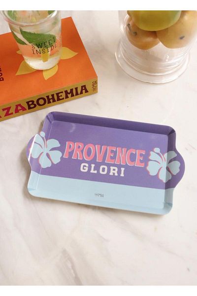 The Mia Provence Mini Tray Lilac 24X14 cm
