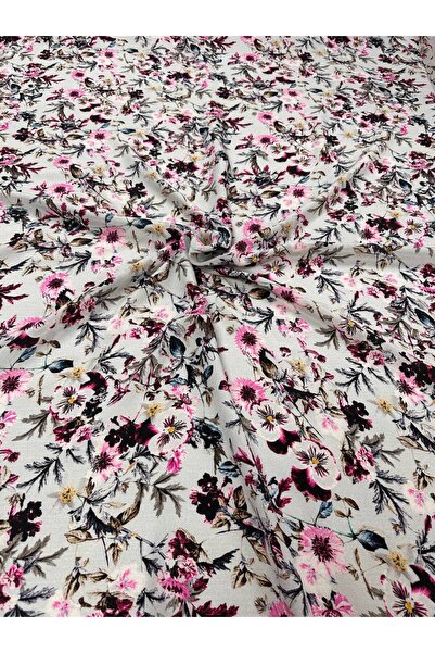 AWAM SILK Awam Silk %100 İpek şifon desenli Metraj Kumaş (en 115cm)