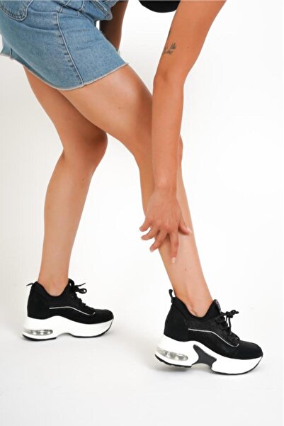 Guja 23K300-2 Kadın Spor Ayakkabı Siyah 36-40