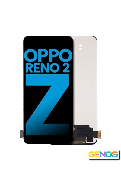 Genos Oppo Reno 2z Lcd Ekran Dokunmatik Siyah Çıtasız A Plus Kalite