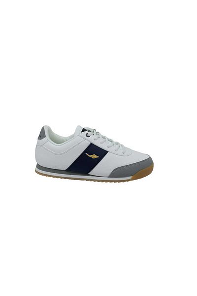 Lescon Pantofi sport pentru bărbați Flint White Bleumarin