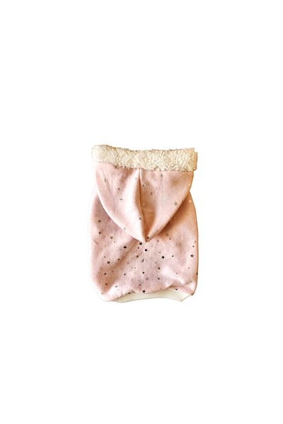 atelyu Cat dog clothes dresses soft fleece star print