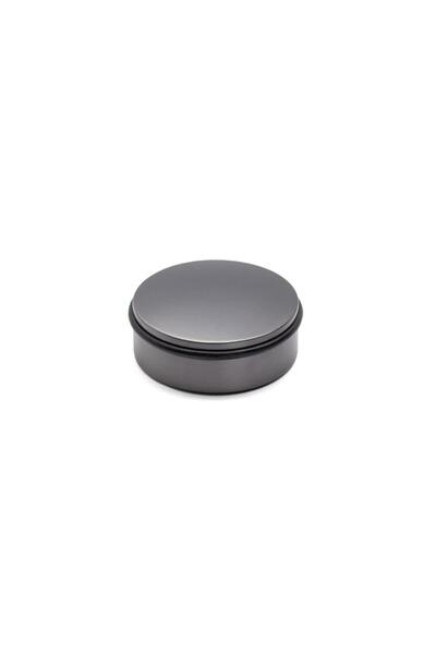 System 1023 Kapı Önü Ağırlıklı Kapı Stoperi Füme (2 Kg) Çap 10.6 Cm