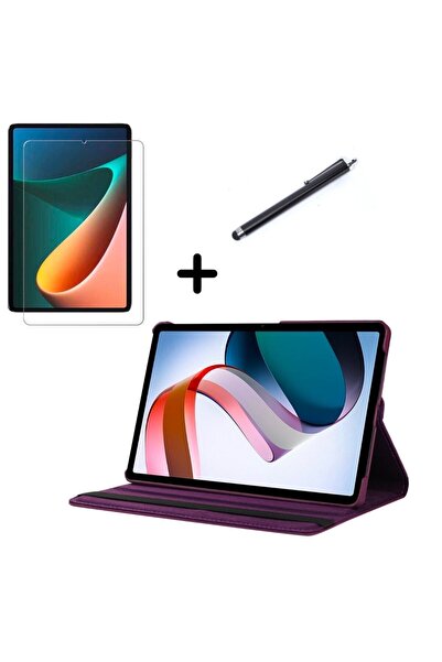 piblue حافظة تابلت مع واقي شاشة ومجموعة قلم متوافقة مع هاتف Xiaomi Mi Pad 5 م...