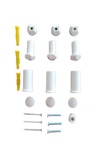 SİMAS Havlupan Montaj Seti Beyaz