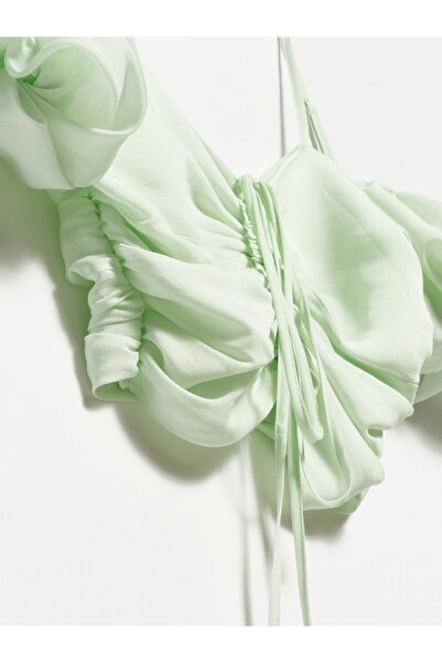 Dilvin 50154 Μπλουζάκι με μανίκια με μπαλόνια-μέντα