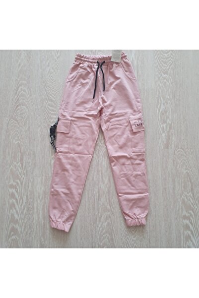 rainkids Kız Çocuk Pantolon / Eşofman altı Rahat ve Tarz Kompak Penye Kumaş