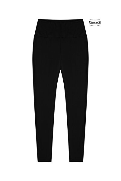 Cottonland Жіночі PAOLA Еластичні довгі лосини ЧОРНІ