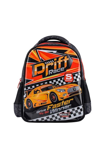 MUGGLE Boy's Muggle Drift Car Kindergarten Bag