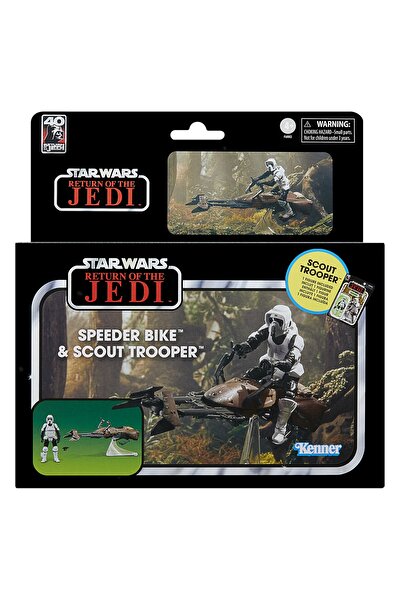 Hasbro Star Wars: Return of the Jedi - Vintage Collection Speeder Bike Araç ve Aksiyon Figürü