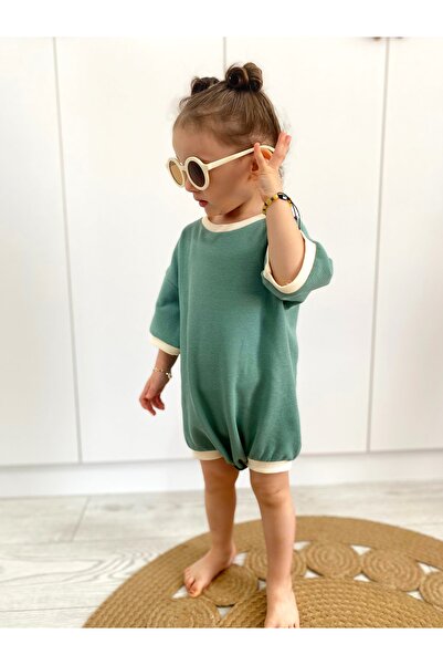 tuanaakids Waffle Bebek & Çocuk Oversize Tulum Unısex