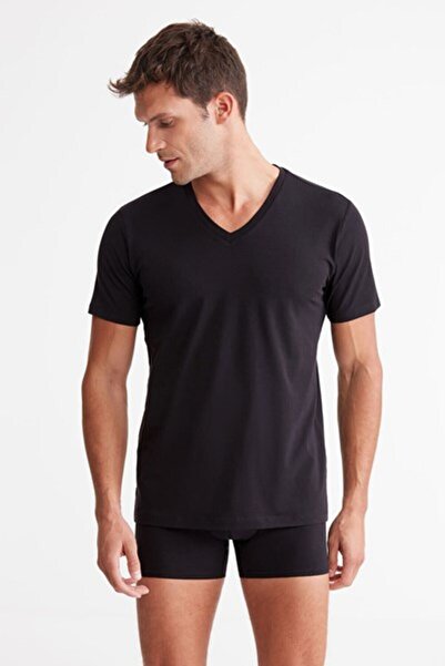 Kom V Neck Modal Men's T-shirt