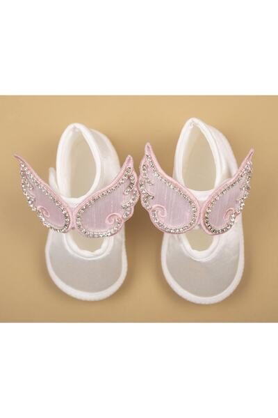 MİNİK ADIMLAR Little Steps Baby Hair Band and Baby Booties