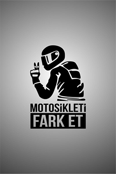 AVERY Notice the Motorcycle Auto Car Windshield Motorcycle Sticker 15 x 10 cm