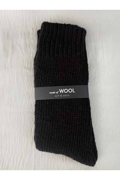 somon MEN'S WINTER WOOL WOOL SOCKS 2-PACK (SOFT & WARM)