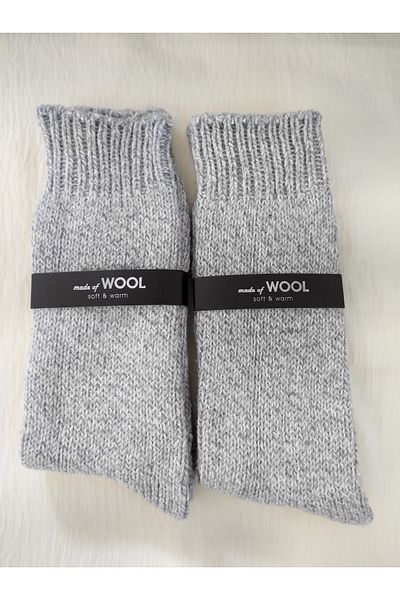 somon MEN'S WINTER WOOL WOOL SOCKS 2-PACK (SOFT & WARM)