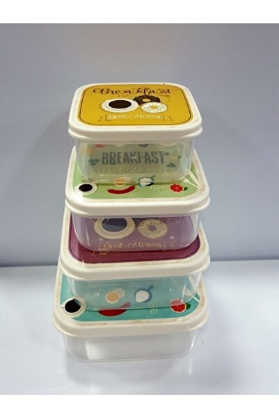 Sağlam مجموعة حاويات تخزين هوبي لايف مكونة من 4 قطع