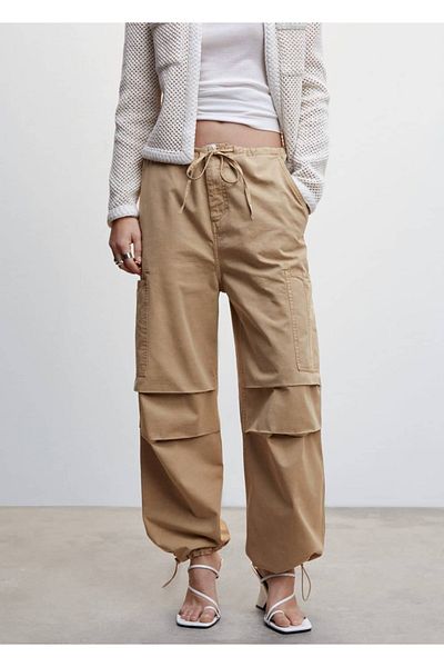 MANGO Woman Parachute Pants