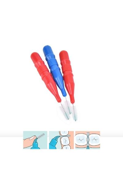 GesundBrush Dental Interface Brush Normal Size 3 Pieces