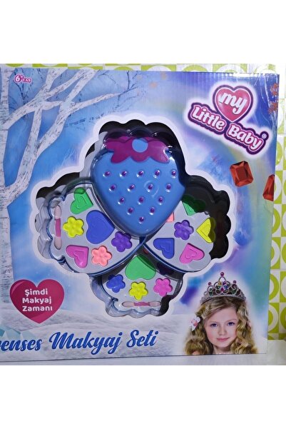 DISNEY PRENSES Prenses Bebekli 3lü Çilek Modelli Makyaj Seti