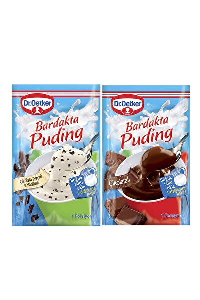 Dr. Oetker Bardakta Puding / Çikolatalı & Çikolata Parçalı Vanilinli