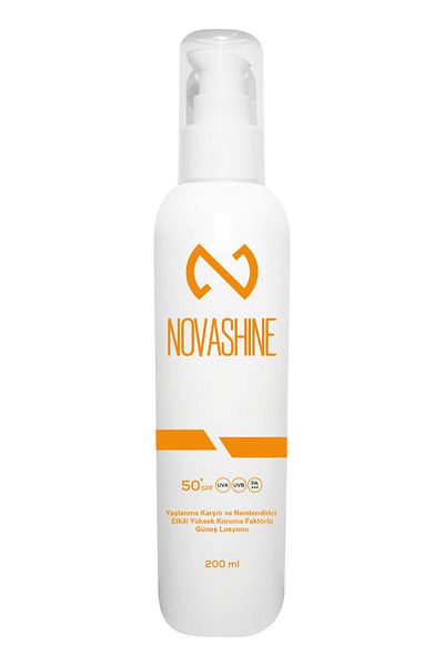 Novashine Anti-Aging & Moisturizing High Protection Factor Sun Lotion 200 ml Pa Sun Cream