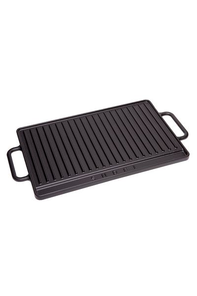 Sürel Black Rectangular Cast Iron Grill 26x42 Cm
