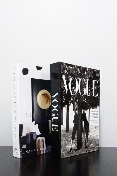 BayCazip 2 Pack Decorative Book Box Appearance Two Women Themed