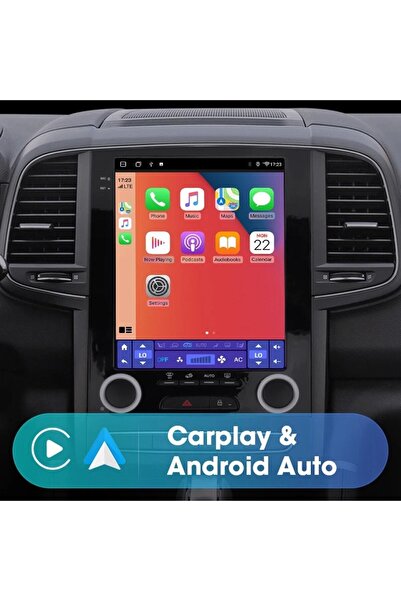 Mat Renault Megane 4 Tesla Uyumlu Ekran Carplay Android Multimedya Ips 2gb Ram 32 Hafıza Kamera Hediyeli