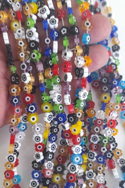 ella'nın çarşısı Mărgele de bijuterii din sticlă plată de 8 mm, culori mixte,...