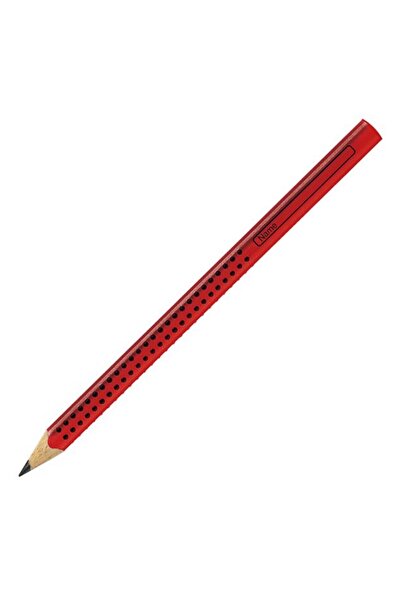 Faber Castell Grip 2001 Jumbo Üçgen Kurşun Kalem - kırmızı renk