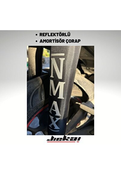JİEKAİ YAMAHA NMAX 155 125 UYUMLU MOTOSİKLET arka amartisör kılıfı çorap refl...