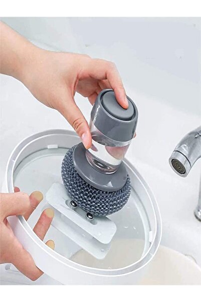 ELSE NIPPON إسفنجة تنظيف الأطباق مع حاوية منظف، إسفنجة تنظيف الأطباق السحرية ...