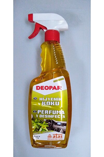 İtalyan ATAS Deopar Hijyenik Parfüm Vanilya 750ml Araç Içinde Ve Her Yüzeyde ...