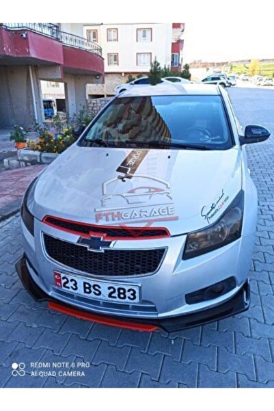 inoltrare 4 Parça Chevrolet Cruze - Ön Lip Kırmızı-sarı-mavi Dilli