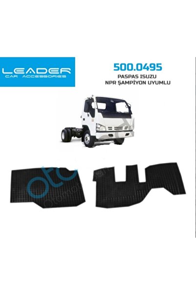 inoltrare Isuzu Npr Şampiyon İçin Uyumlu Kauçuk Rulo Paspas Ön