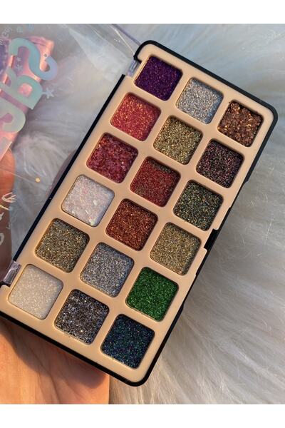 Makyajistan لوحة ظلال العيون Vip Glitter 01 - أنيقة ومفيدة