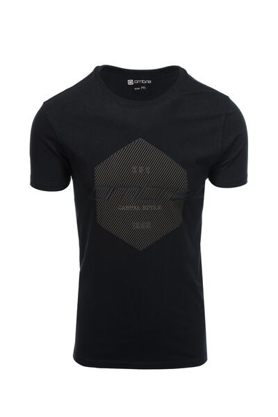 OMBRE Bedrucktes T-Shirt S1753
