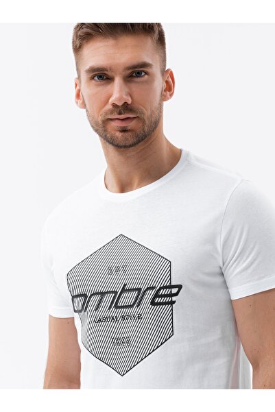 OMBRE Bedrucktes T-Shirt S1753