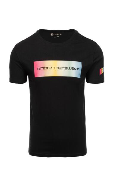 OMBRE Bedrucktes T-Shirt S1750