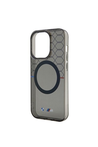 BMW Iphone 14 Pro Max Uyumlu Orjinal Lisanslı Ürün Kılıf Magsafe Şarj Özellikli M Dizayn Kapak