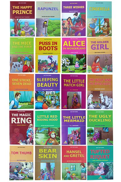 Selin Yayıncılık English Story Book Set 5 Easy Start Series (20 Books)