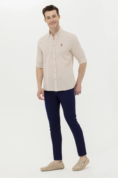 U.S. Polo Assn. U.S. Polo Assn. Muške pantalone od likre 1600040 tamnoplave.