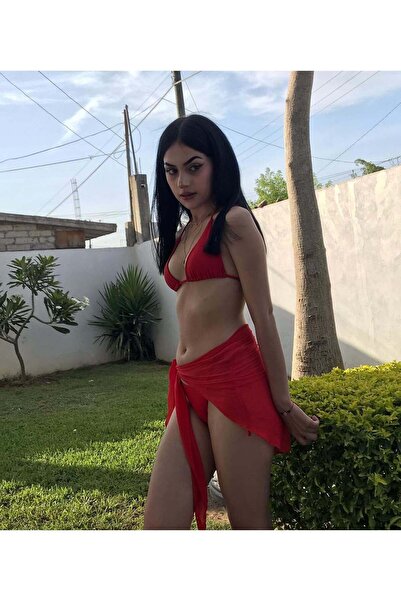 BF Bikini Fashion Σετ pareo μπικίνι Redswim