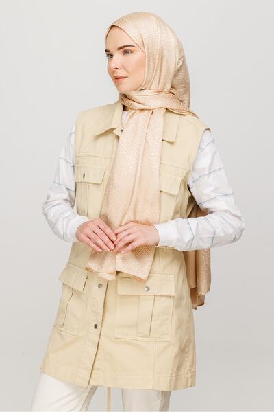 Mooncorn Σάλι ζακάρ με γυαλιστερό σχέδιο Forever