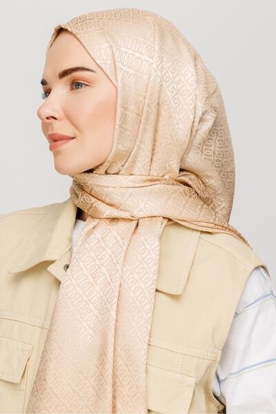 Mooncorn Σάλι ζακάρ με γυαλιστερό σχέδιο Forever