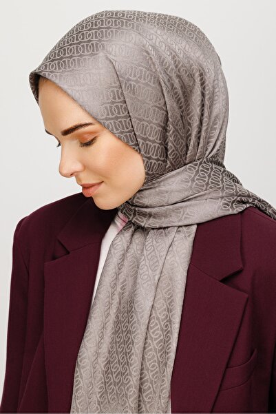 Mooncorn شال جاكار لامع بنمط فوريفر