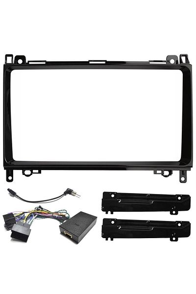 Noiser Mercedes B200 2004-2012 Android Tape Frame (9 INCH) - Socket - Canbas